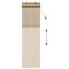 vidaXL Rullaverho verhoilla Luonto 60 x 220 cm Bambu