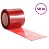 vidaXL Oviverho punainen 200 mm x 1,6 mm 50 m PVC