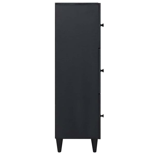 vidaXL S&auml;ilytyskaapit Moniv&auml;rinen 40 x 33,5 x 110 cm Kiinte&auml; mango puu