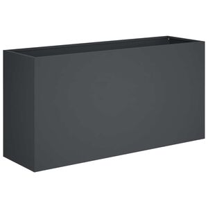 vidaXL Puutarha ruukku Antrasiitti 100 x 30 x 40 cm