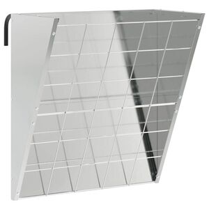 vidaXL Ripustettava Hein&auml;astia Hopea 61 x 33 x 66 cm Galvanoitu ter&auml;s