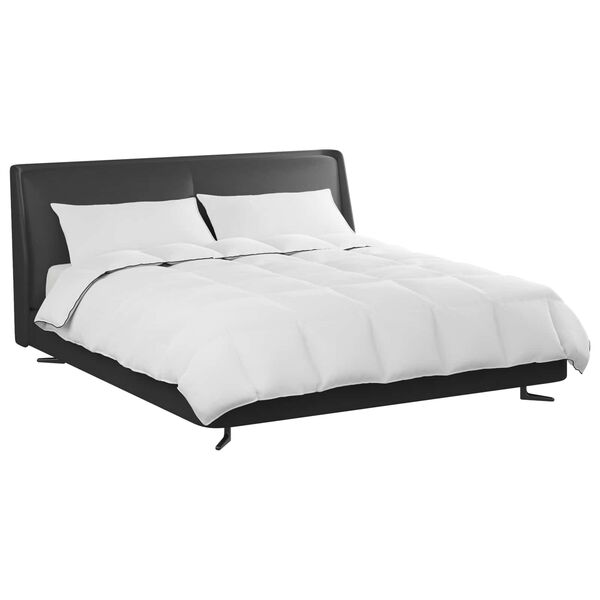 vidaXL Talvityyny tyynyllä 3 pcs Valkoinen Untuvahöyhen