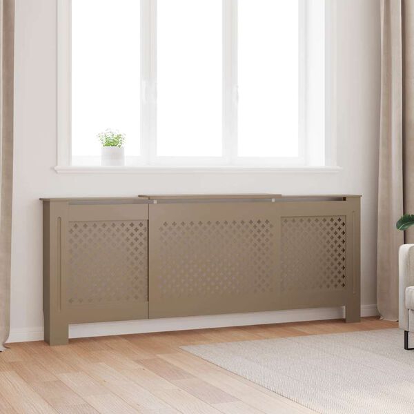 vidaXL MDF l&auml;mp&ouml;patterin suoja 205 cm