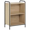 vidaXL Kirjahylly 55,5 x 33 x 174 cm Tekninen puu Sonoma-tammi