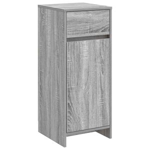vidaXL Kylpyhuonekaappi Harmaa Sonoma 35 x 36,5 x 85 cm Tekninen puu