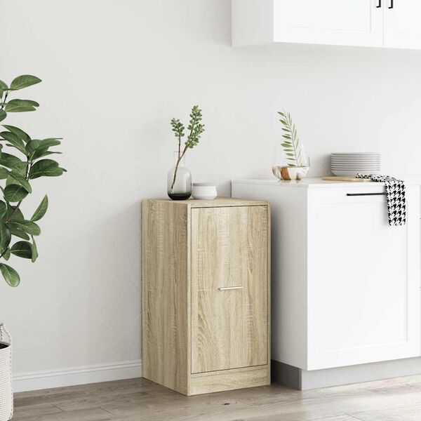 vidaXL Apteekkarinkaappi Sonoma-tammi 40x41x77,5 cm tekninen puu