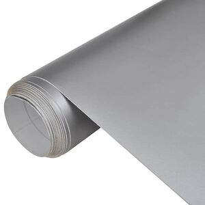 vidaXL Auton p&auml;&auml;llystekalvot 2 kpl mattahopea 100x150 cm + 50x150 cm