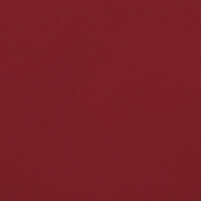 vidaXL Aurinkopurje Oxford-kangas puolisuunnikas 3/5x4 m punainen