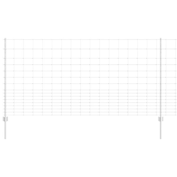 vidaXL Aita ja Tuki Hopea 1,2 x 25 m Ter&auml;s