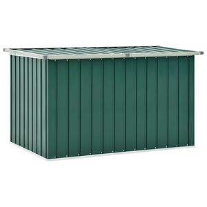 vidaXL Puutarhan varastoarkku vihre&auml; 149x99x93 cm