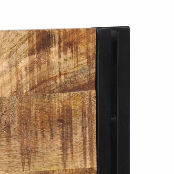 vidaXL s&auml;ngynp&auml;&auml;ty 200 cm t&auml;ysi mangopuu ja rauta