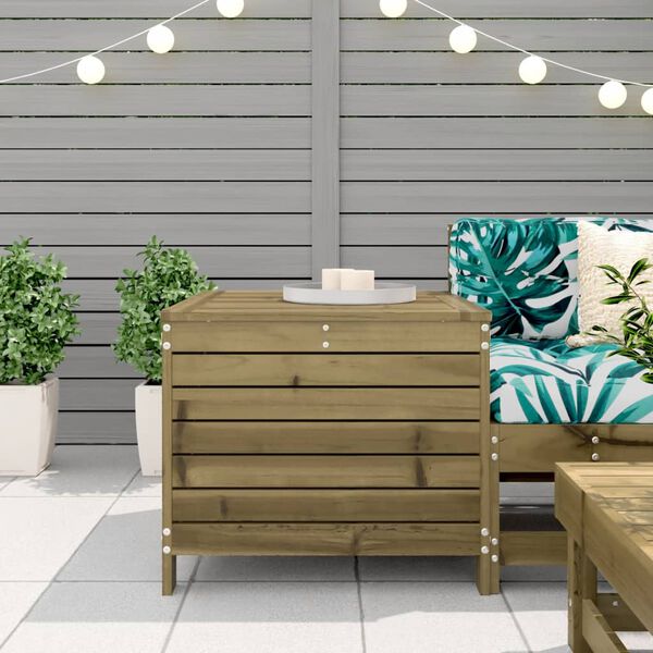 vidaXL Ulkorahi 62x63,5x53,5 cm kyllästetty mänty