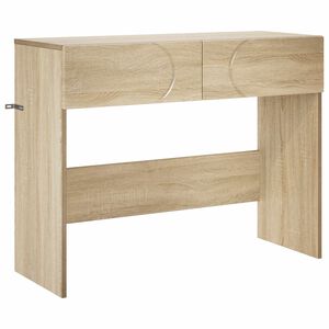 vidaXL Konsolip&ouml;yt&auml; Sonoma-tammi 96,5 x 38 x 75 cm Tekninen puu