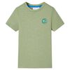 vidaXL Lasten T-paita vaalea khaki 128