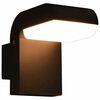 vidaXL Ulkok&auml;ytt&ouml;&ouml;n tarkoitettu LED-sein&auml;valaisin 9 W musta soikea