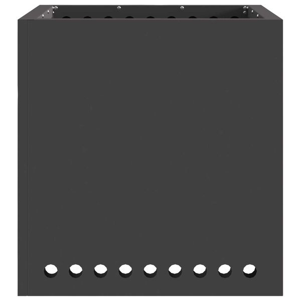 vidaXL Savuuttomat nuotio Musta 48 x 48 x 50 cm Teräs