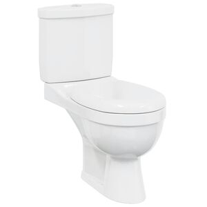 vidaXL WC-pytty vesis&auml;ili&ouml;ll&auml; valkoinen
