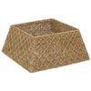 vidaXL Joulupuun kaula Neli&ouml; Luonnollinen 60 x 60 x 28 cm Merilev&auml;