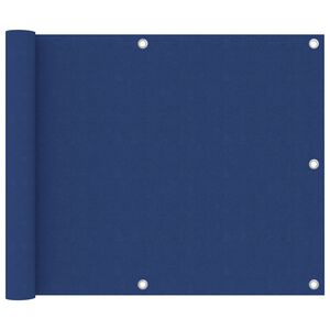 vidaXL Parvekkeen suoja sininen 75x300 cm Oxford kangas