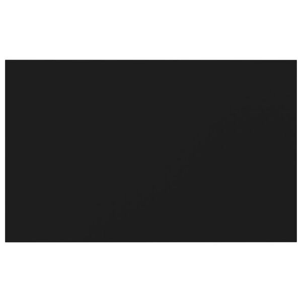 vidaXL Kirjahyllytasot 4 kpl musta 80x50x1,5 cm lastulevy