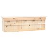 vidaXL Varpusen pes&auml;laatikko 5 huonetta 68x15x21 cm kuusi