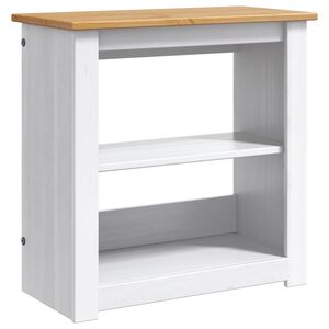 vidaXL Akvaarioteline PANAMA Valkoinen ja ruskea 60 x 30 x 60 cm
