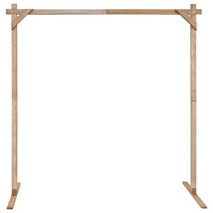 vidaXL H&auml;&auml;t Kaari Vaaleanruskea 225 x 95 x 226 cm T&auml;ysi m&auml;nty