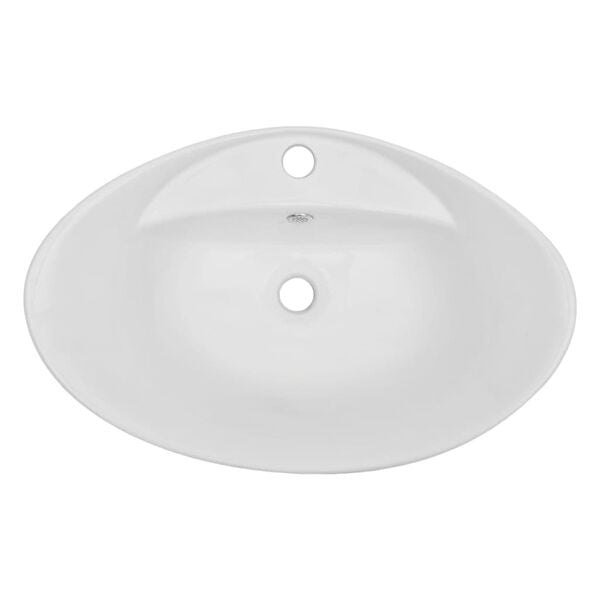 vidaXL Kaksiosainen kylpyhuoneen kalustesarja keraaminen musta