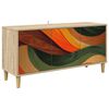 vidaXL TV-kaappi BONN 102 x 33 x 50 cm Sonoma Tekninen puu