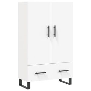 vidaXL Kaappi valkoinen 69,5x31x115 cm tekninen puu