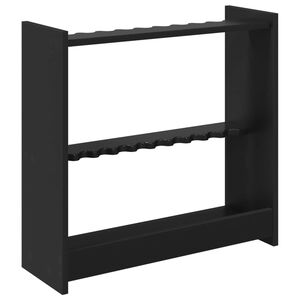 vidaXL Biljardikeppiteline Tekninen puu 60 x 20 x 57 cm Musta