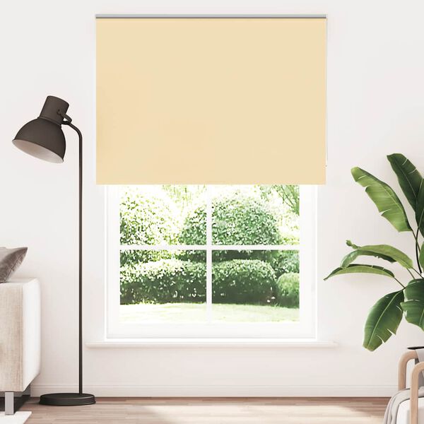 vidaXL Rullakaihdin Blackout Beige 165x210 cm Kankaan leveys 161,6 cm