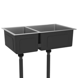 vidaXL Tiskiallas ruostumaton teräs