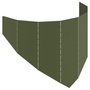 vidaXL Nurmireunus 100 x 45 cm Ter&auml;s Oliivinvihre&auml;