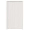 vidaXL Keittiökaappi Valkoinen 55 x 55 x 92 cm Massiivinen mänty