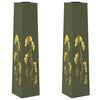vidaXL Aurinko LED-polkuvalo 2 kpl L&auml;mpim&auml;n Valkoinen 18 x 18 x 80 cm