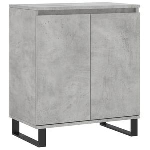 vidaXL Senkki betoninharmaa 60x35x70 cm tekninen puu