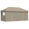 vidaXL Juhlateltta Pop-up 580 x 292 x 315 cm Taupe Oxford-kangas