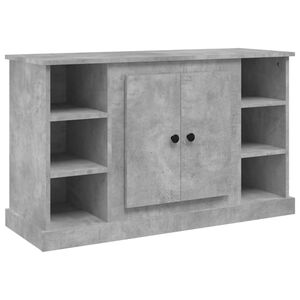 vidaXL Senkki betoninharmaa 100x35,5x60 cm tekninen puu