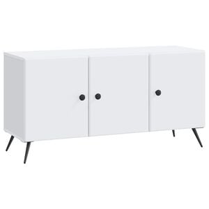 vidaXL TV-kaappi valkoinen 99 x 34,5 x 50 cm Tekninen puu