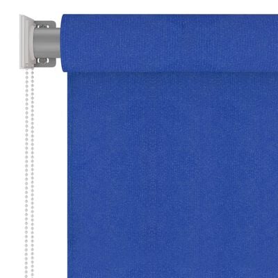 vidaXL Rullaverho ulkotiloihin 160x140 cm sininen HDPE