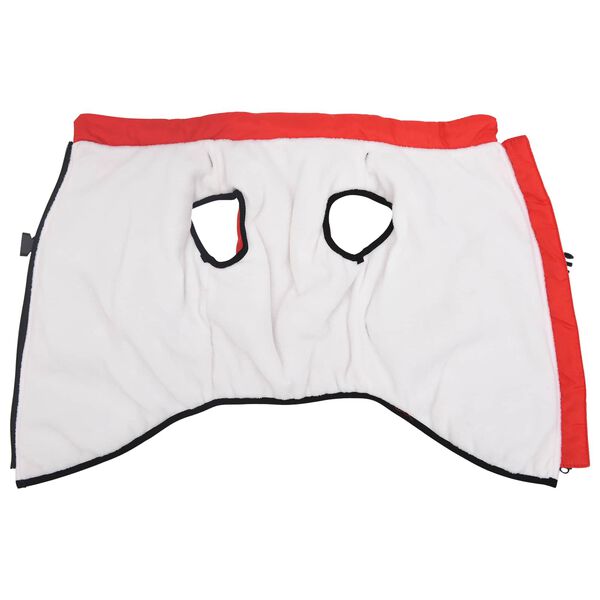 vidaXL Koiran Takki Punainen L48 Fleece ja polyesteri