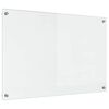 vidaXL Keittiön suojapaneeli Läpinäkyvä 90 x 60 cm karkaistu lasi