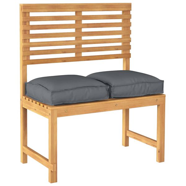 vidaXL Kuormalavatyyny istuimelle 2 pcs Antrasiitti 40 x 40 x 8 cm