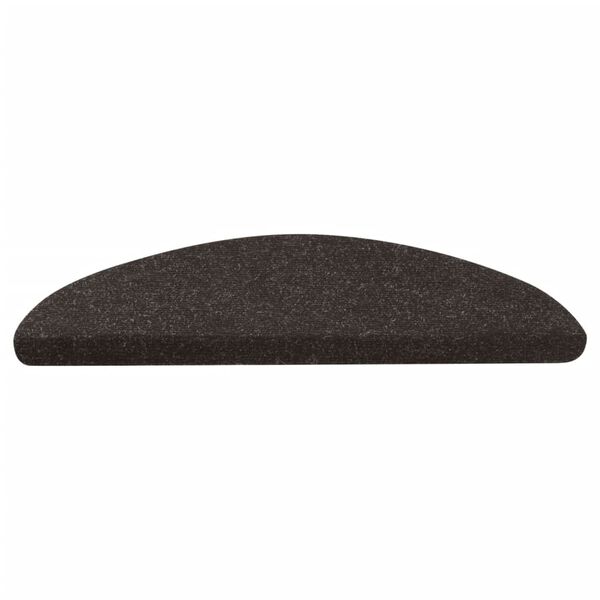 vidaXL Itsekiinnittyv&auml;t porrasmatot 10 kpl musta 65x22,5x3,5 cm