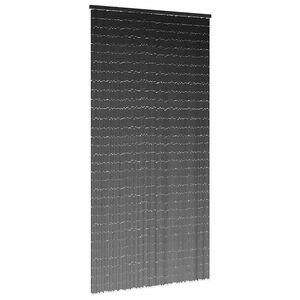 vidaXL Hy&ouml;nteisoviverho tummanharmaa 100x200 cm bambu