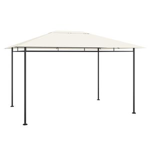 vidaXL Huvimaja 384x281x270 cm kerma 180 g/m&sup2;