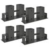 Polttopuiden Pinoamisapuv&auml;line 4 pcs Antrasiitti 34 x 10 x 15 cm