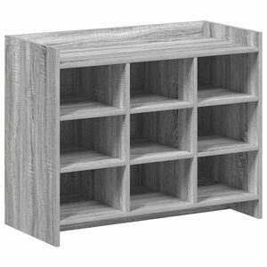 vidaXL Kenk&auml;kaappi Harmaa Sonoma 85 x 39,5 x 70 cm Tekninen puu