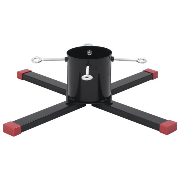 vidaXL Joulukuusen jalka musta 61x61x15,5 cm